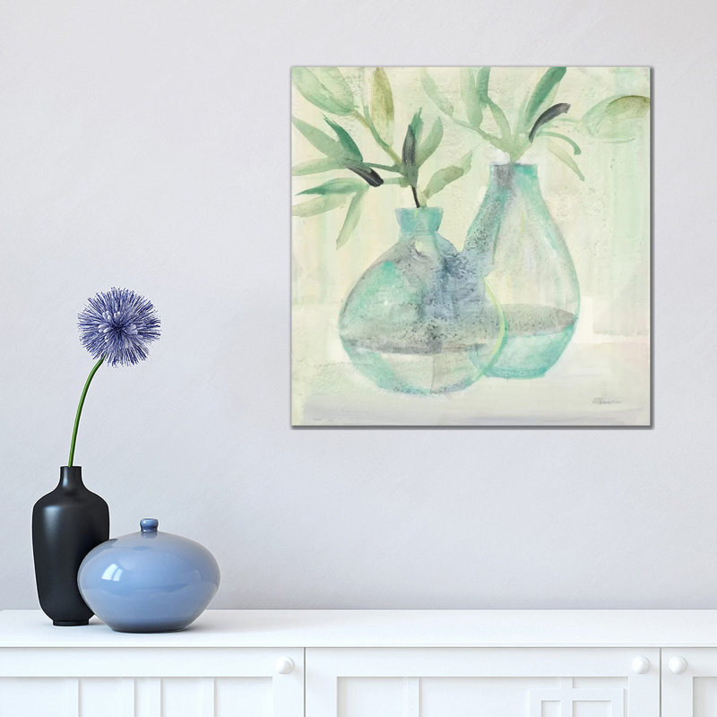 Pretty Jars by Albena Hristova - Painting on Canvas, Wrapped Canvas, 45.72cm H x 45.72cm W x 3.81cm D