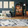 Madilin Abstract Machine Woven Polypropylene Area Rug in Ivory/Gray/Brown