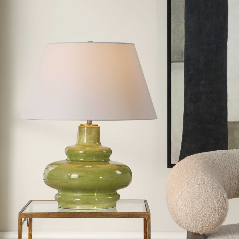 Lampe de table Uttermost Penny Moss Green