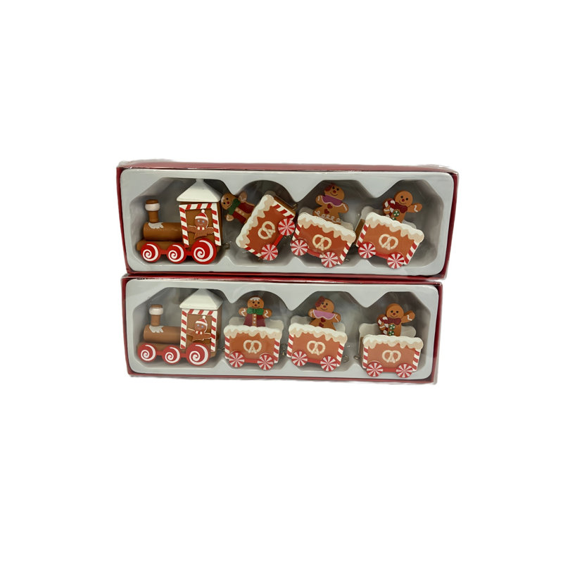 Gingerbread Lane Wooden Gingerbread Train