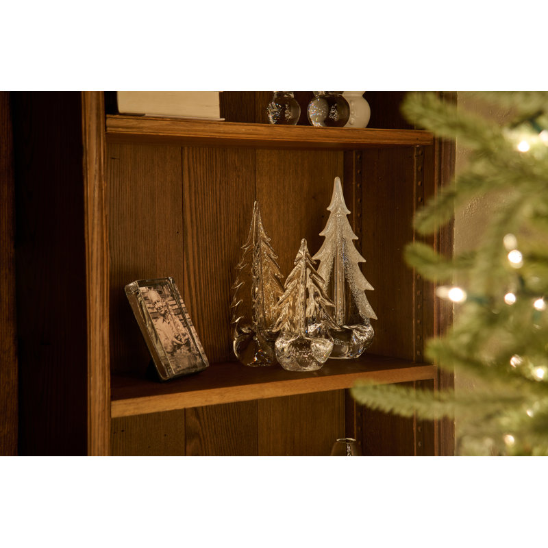 Snowy Branches Evergreen, 12 inch