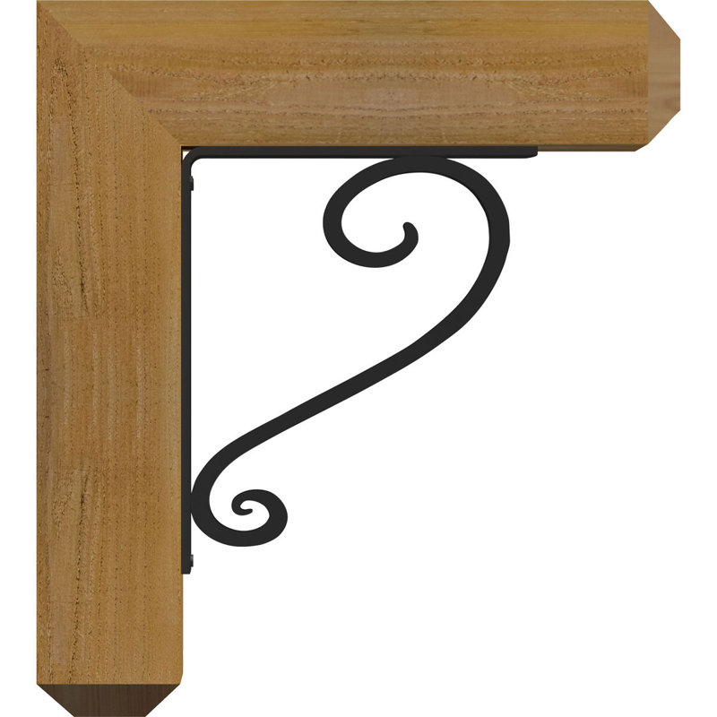 Support triple Ironcrest Edwards, H 19 po x P 16 po, Cèdre rouge de l'Ouest l 3 1/2 po x T 2 po (lisse