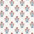 Cappy Floral Red