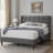 Linen Bed with Tufted Headboard-1578059427-1607275763