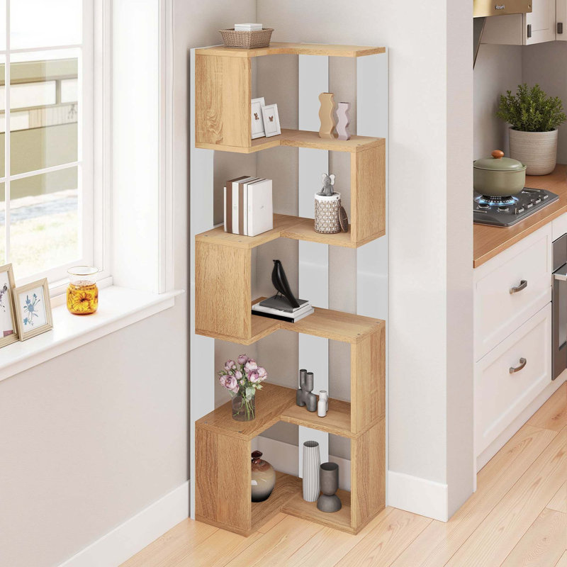 160 cm H x 60 cm W Corner Bookcase
