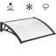 Yaheetech 76cm D Plastic Cover Retractable Door / Window Awning-1107383690-1107383796