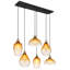 Azma 6 - Light Matte Black Pendant