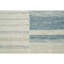 Blue Swedish Inspired Art Silk Wool Blend Kilim Rug - 8' x 10'