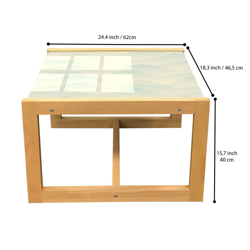 Jadalys Sled Coffee Table, 62cm H x 46cm W x 40cm D