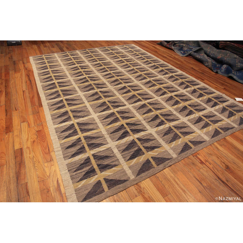 One-of-a-Kind 9' X 12' Flatweave Area Rug