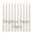 Unscented Taper Candle-1736462117