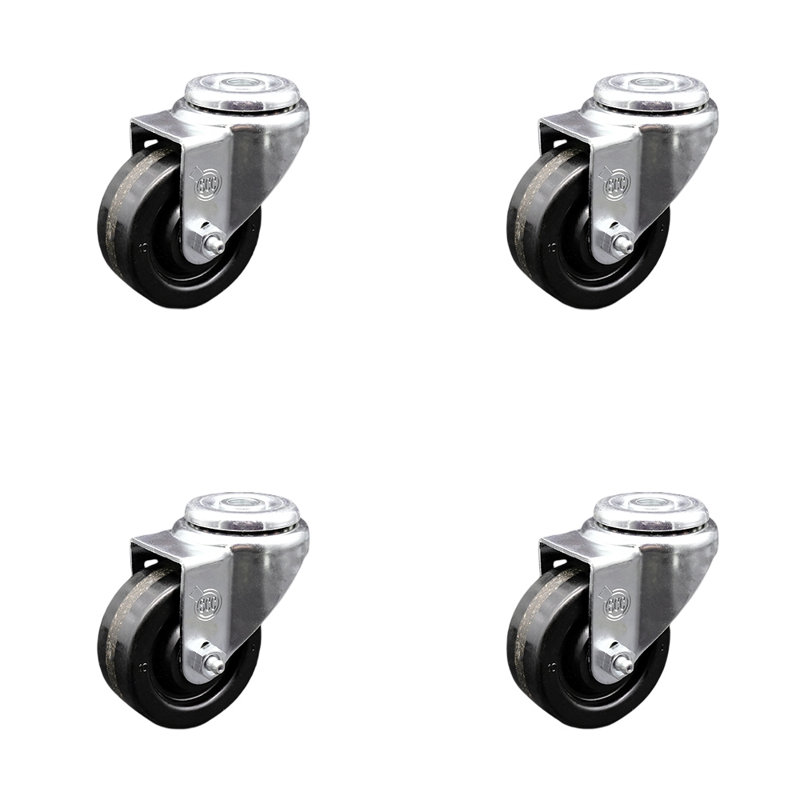 Phenolic Wheel Swivel Bolt Hole Set