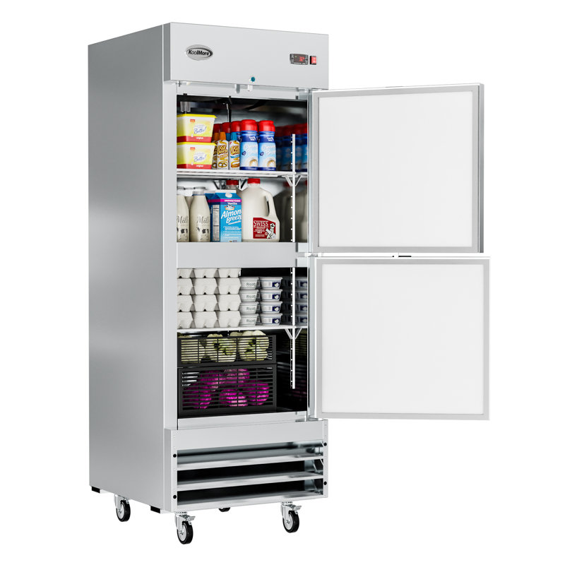 KoolMore 33" 23 Cubic Feet Smudge-Resistant Refrigerator