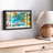 Beach " Faux Window Scene Wall Art "-101780038