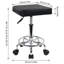 Petit tabouret à roulettes réglable en hauteur avec repose-pieds-1157256912