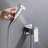 Elongated Wall Mount Bidet with Faucet-71242959