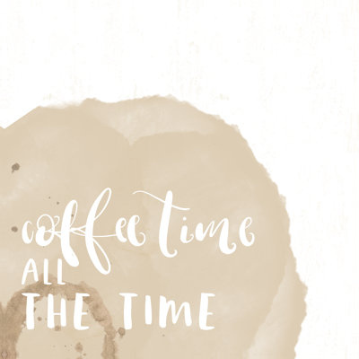 Coffee Life 2 - Wrapped Canvas Print