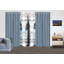 Ensemble de literie pour courtepointe 9 pièces grand lit à rayures grises pour chambre à coucher, édredon léger avec 2 taies décoratives, 6 rideaux assortis de 86 x 86 po-123627395-123627399