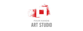 Four Hands Art Studio Logo