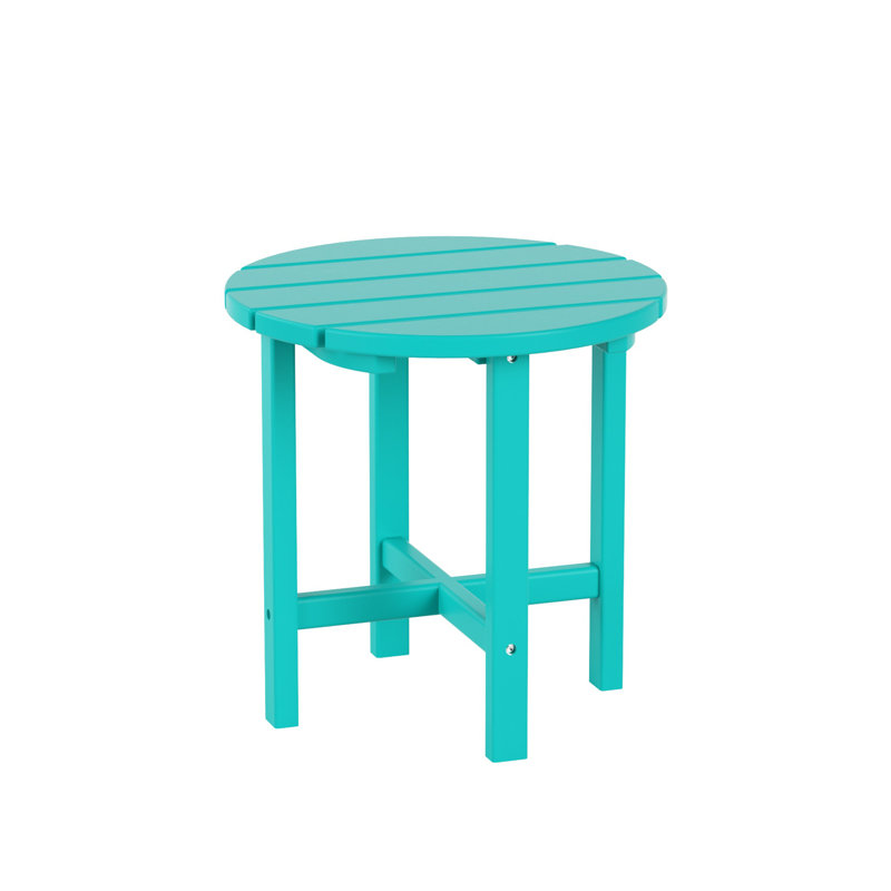 Chaise berçante d'extérieur en plastique Laguna, Turquoise