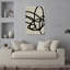 Abstract Text Lines Abstract Modern Wall Art Print 1 Piece Wrapped Canvas Wall Art-1360373374