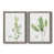 Toile avec cadre gris
