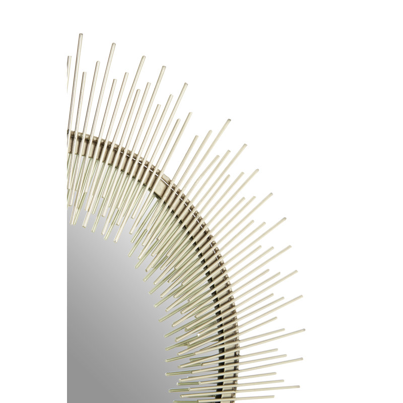 Brooklane Metal Flat Wall Mirror