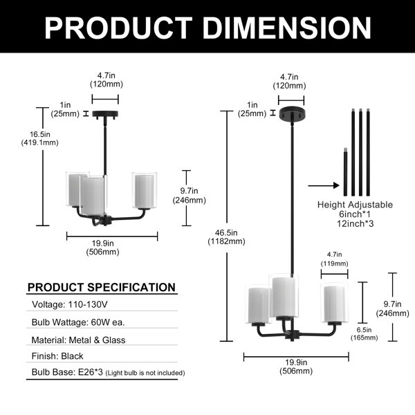 Product Dimensions