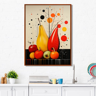 «Fruit Harvest Spectrum Différent I», reproduction sur toile