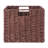 3-Pc Woven Rope Basket Set; Foldable; Walnut-931488519