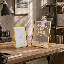 Gold Iron Gallery Wall Picture Frame - Frames Included: 3