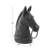 Lula Polystone Antique Style Head Horse Decorative Sculpture with Hitching Post and Gold Accents-1869868205