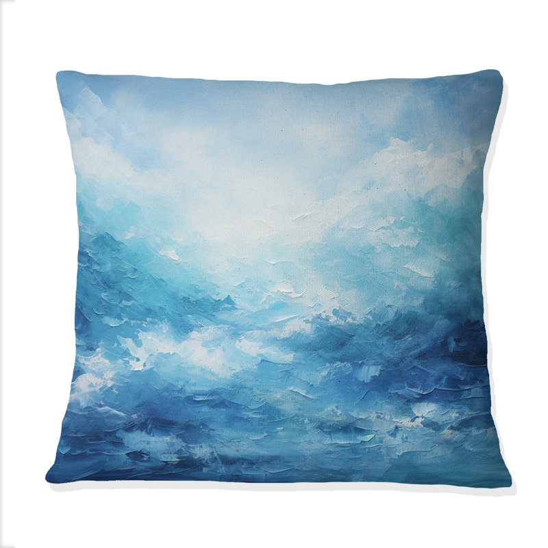 Coussin Blue Infinity Of The Ocean II