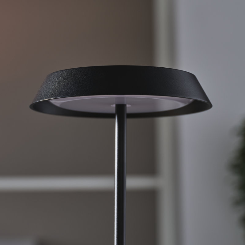 Tepa Short Accent Rechargeable Table Lamp, Black