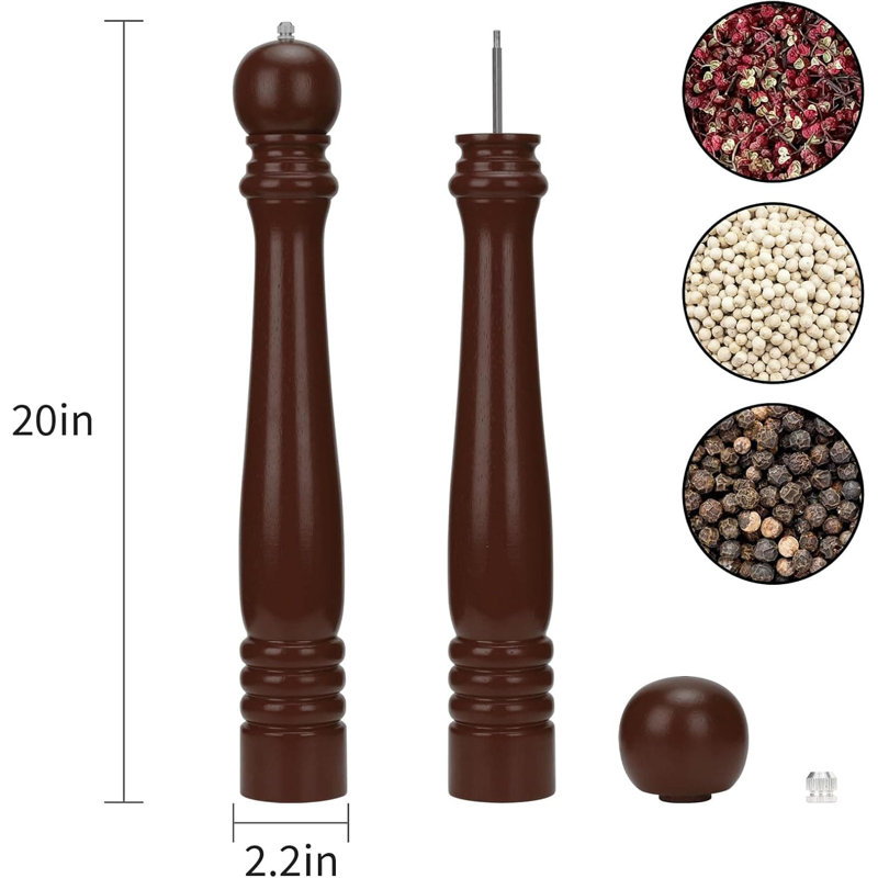 Brand Wood Pepper Mill