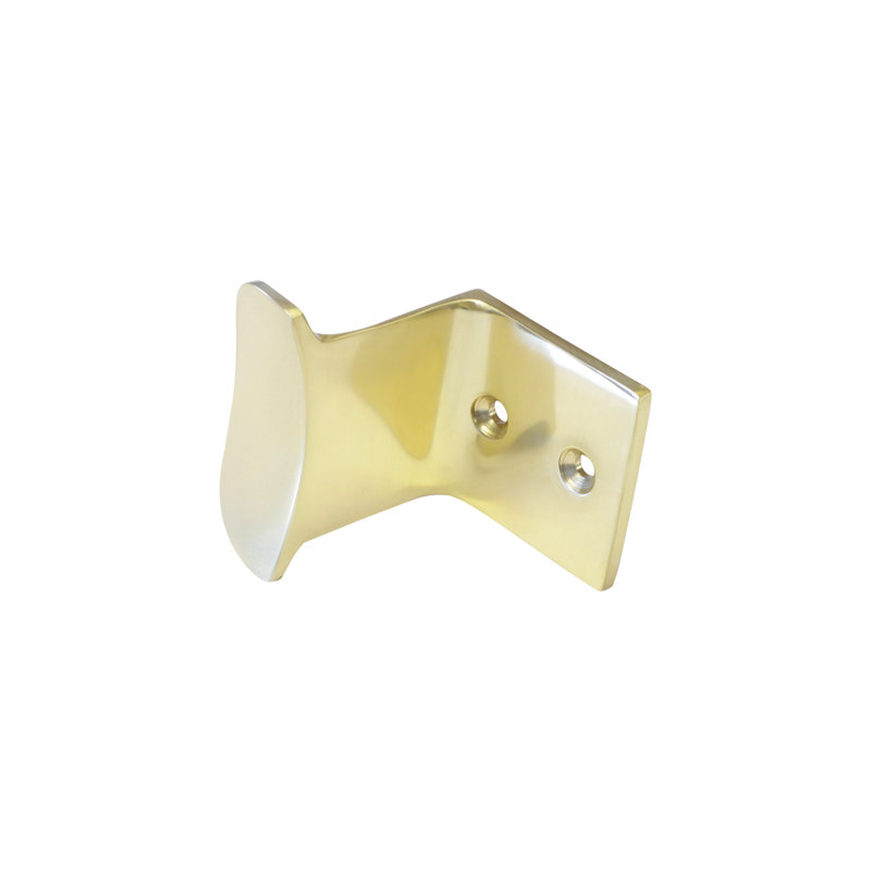 Brass Wall Wall Hook, Polished Brass