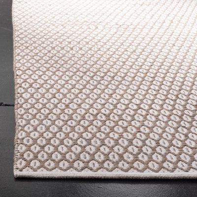 Modena Handwoven Cotton Geometric Area Rug