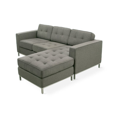 Jane Upholstered L-Shaped Sectional Reversible