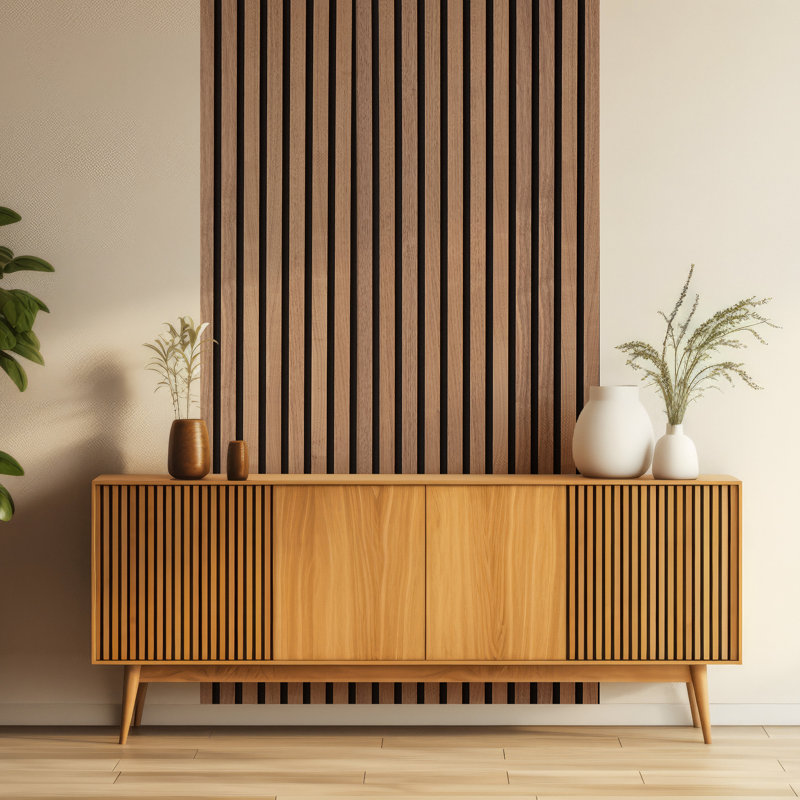 Ensor Wall Paneling, Walnut, 300cm x 60cm