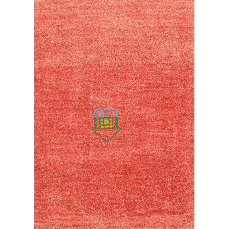 Tapis rose en laine touffeté à la main Schauer