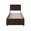 Lit plateforme en bois massif avec pied de lit Lundy-87940217-87940218