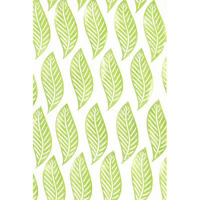 Lino Leaf II - Print on Canvas