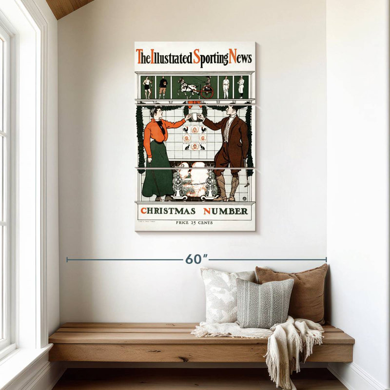 Lelend The Illustrated Sporting News, 45" H x 28" W