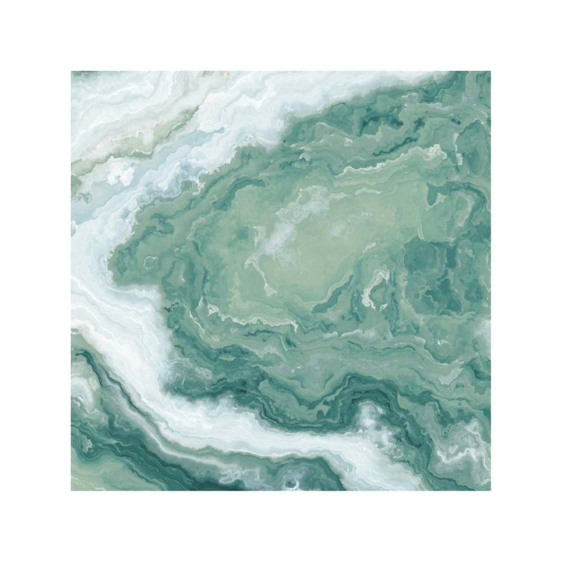 Isle 6" x 6" Glossy Porcelain Floor and Wall Tile, Turquoise