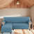 Polyester bleu clair est en rupture de stock
