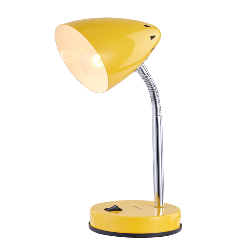 Strother Metal Desk Lamp, Yellow
