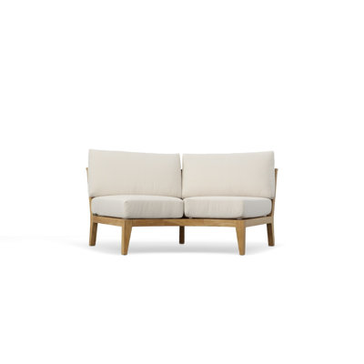 Solid Wood Teak Outdoor Bench