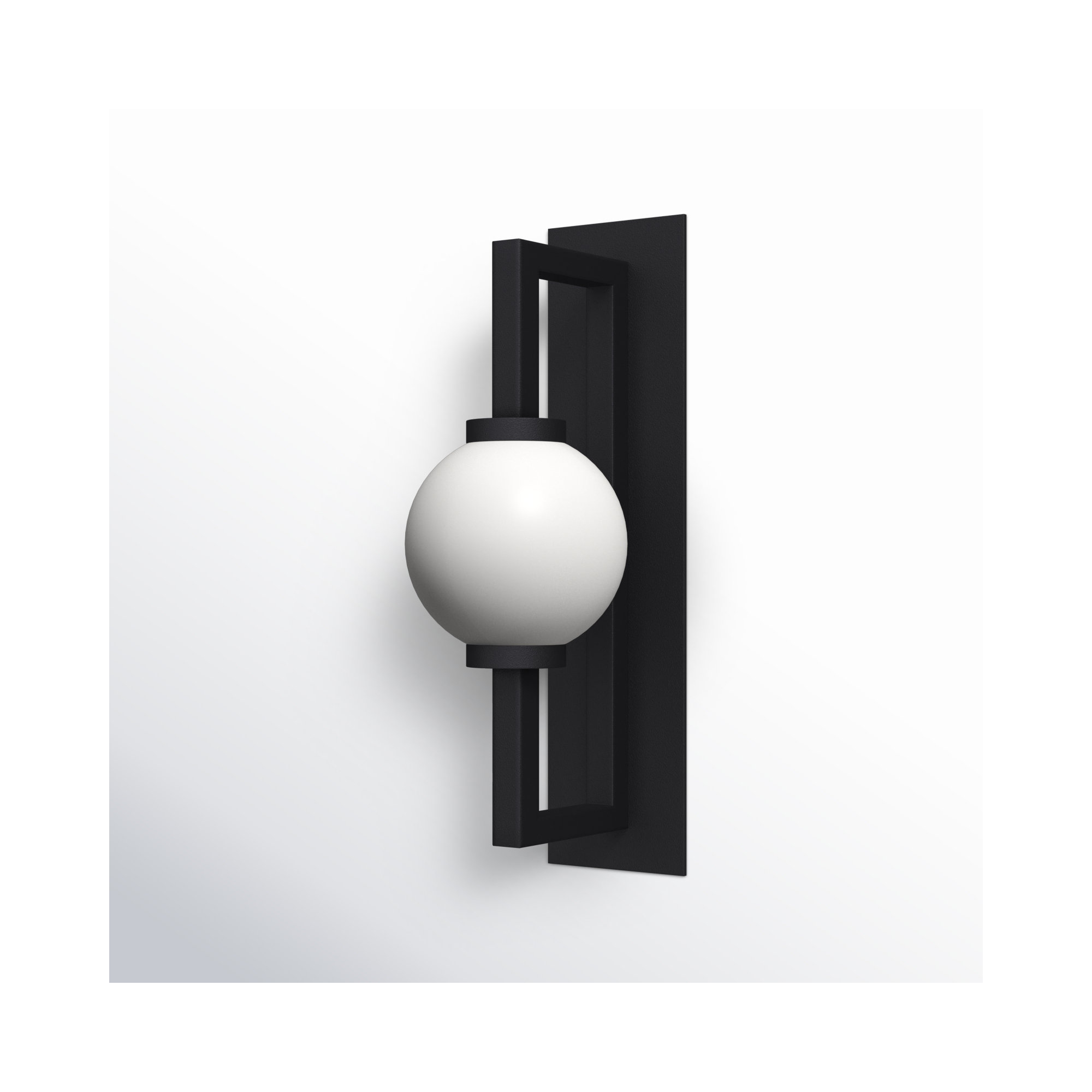 Sairy Single Light Outdoor Wall Light, 18.75" H x 6" W x 8" D