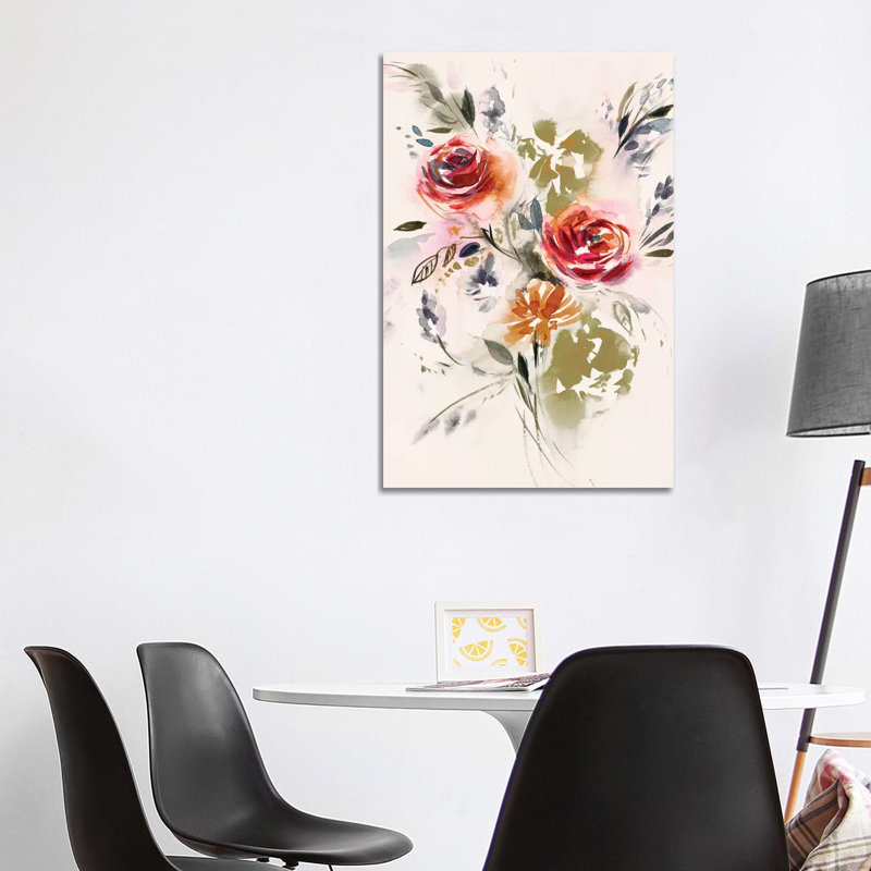 Bouquet by Lesia Binkin - Wrapped Canvas Gallery-Wrapped Canvas Giclée, 101.6 cm H x 66.04 cm W x 3.175 cm D