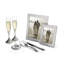 Nambe Dazzle Cake & Knife Server Set